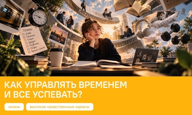 Разговоры о важном. Как управлять временем и все успевать?