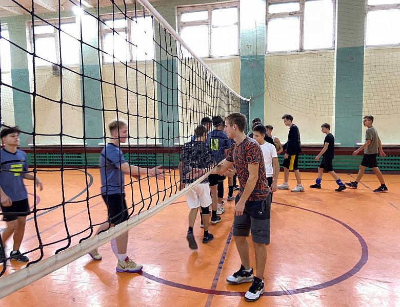 Товарищеский матч по волейболу 30 октября