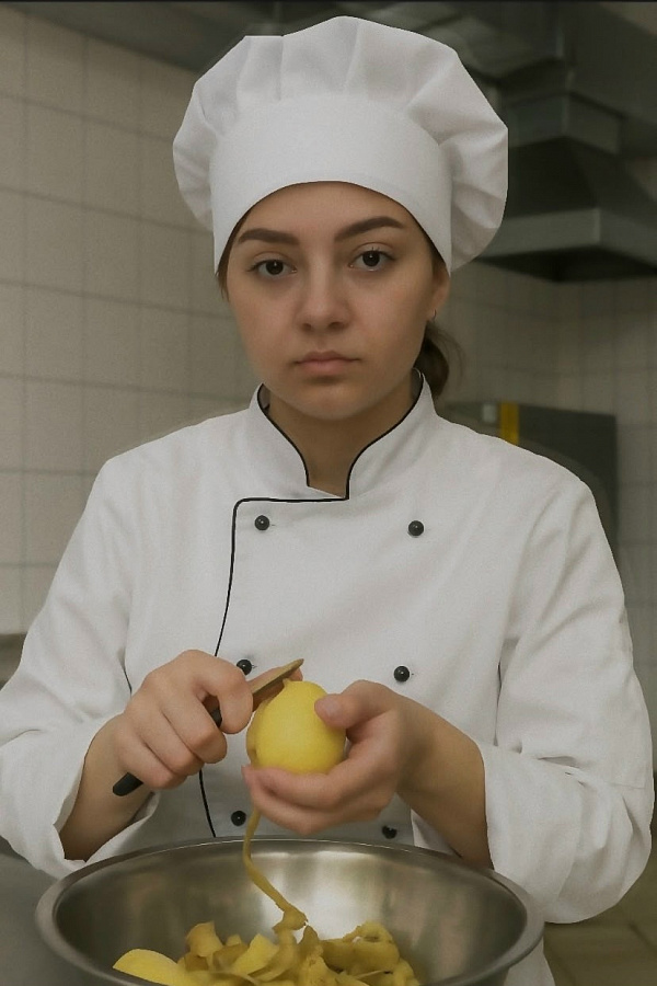 Осваиваем профессиональные компетенции на базе профильной организации кафе «Октябрь».