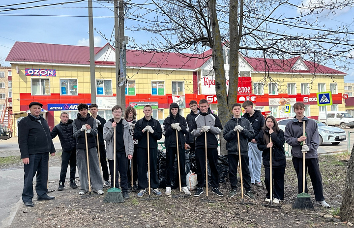 Субботник в парке “Стрелка парк”