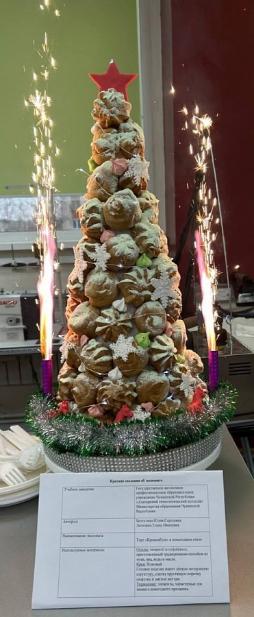  Волшебство французской кухни и новогоднего десерта!