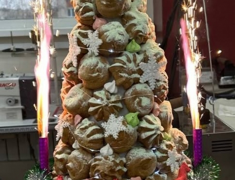  Волшебство французской кухни и новогоднего десерта!