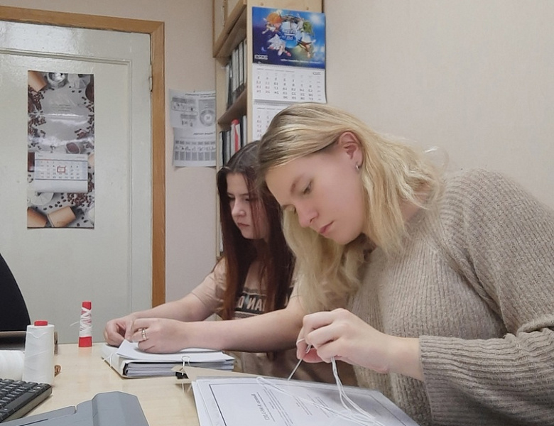 Студенты 313 группы на преддипломной практике