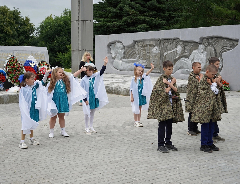 Акция «Свеча памяти» для самых маленьких жителей города