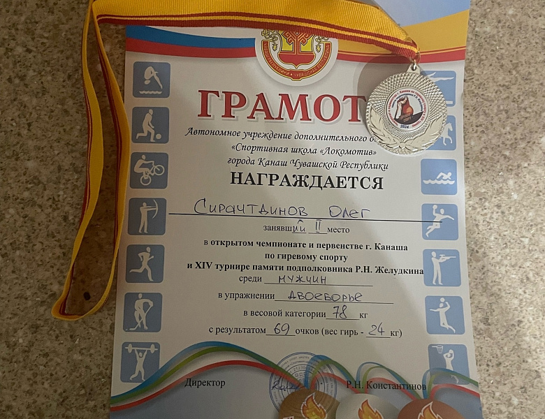 Турнир по гиревому спорту памяти Руслана Желудкина