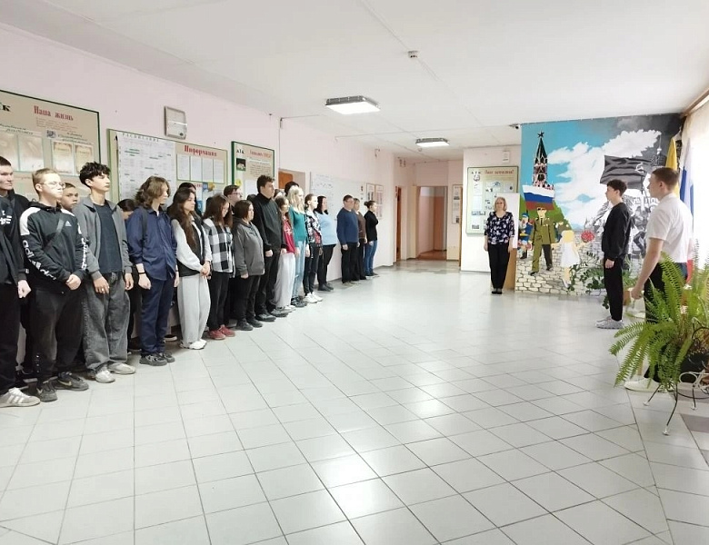 Вынос флагов 27 апреля