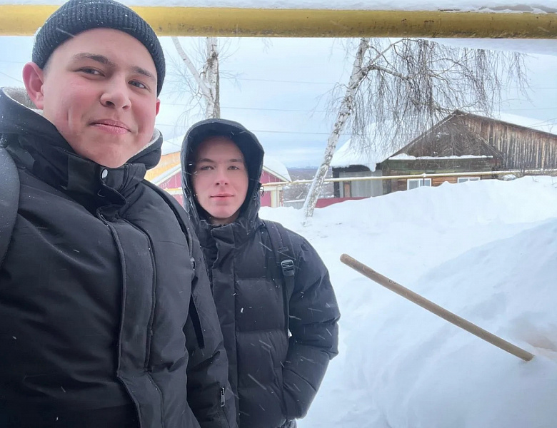Помогли ликвидировать последствия снежной стихии