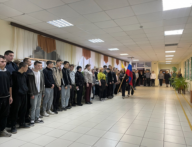 Вынос флагов 6 октября