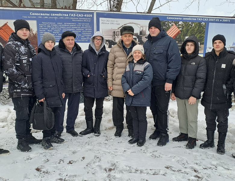 Экскурсия на предприятие ОПК
