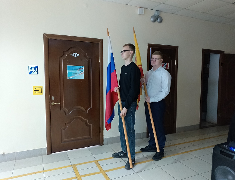 Вынос флагов 30 марта