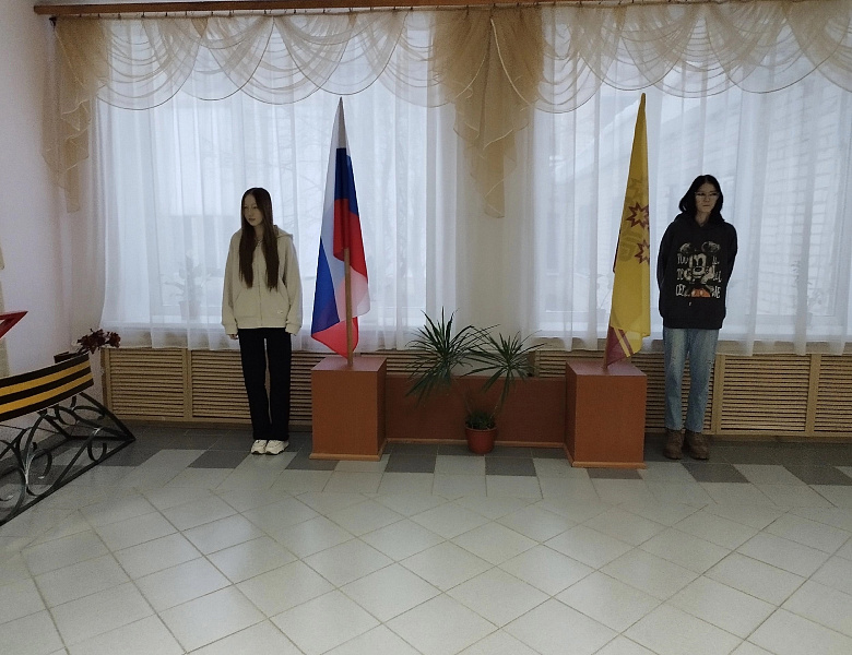 Вынос флагов 20 января