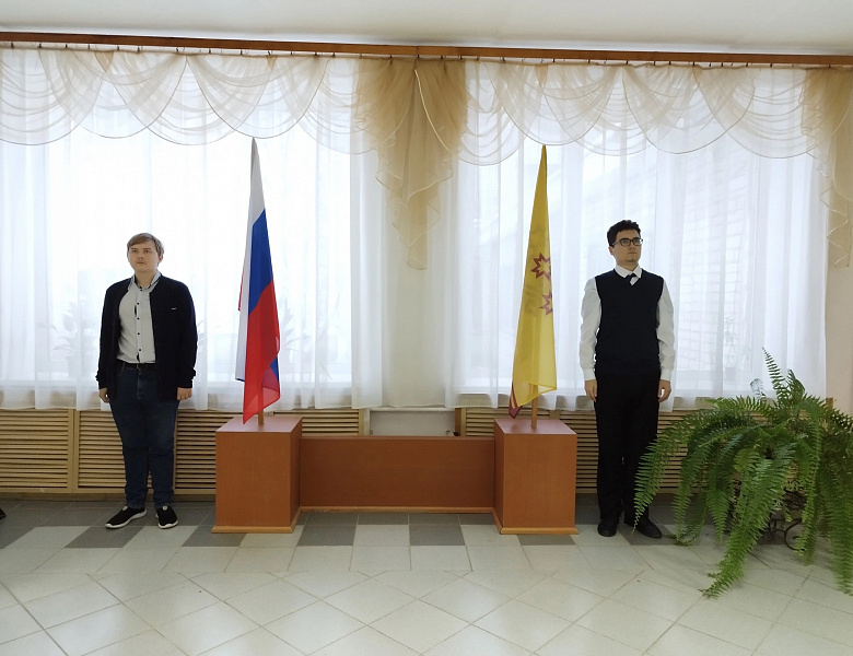 Вынос флагов 25 ноября